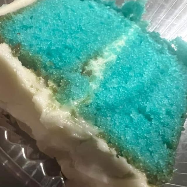 Blue Velvet Cake.