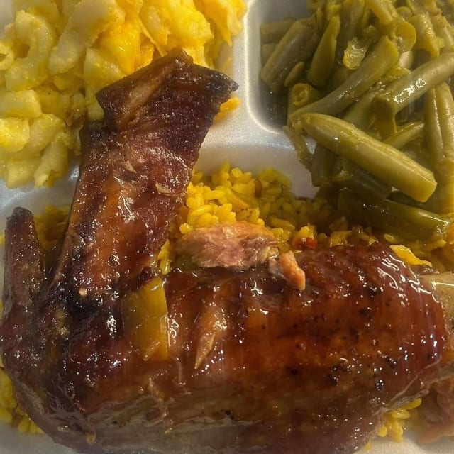 Turkey Wings with 3 Sides.