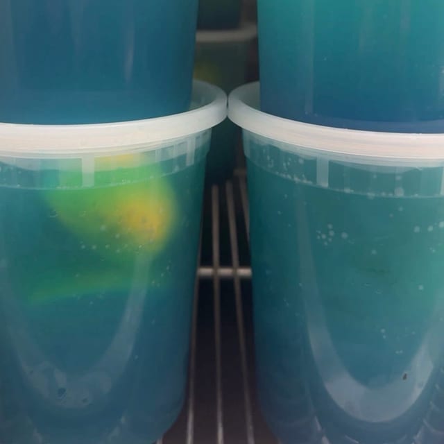 Blue Raspberry 32oz Lemonade.