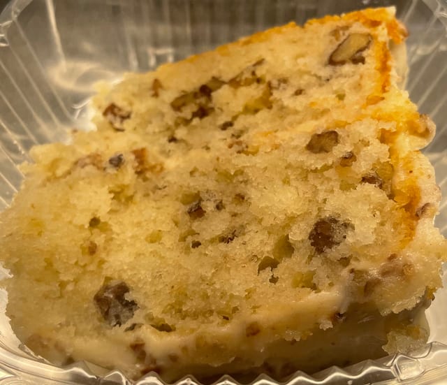Butter Pecan Cake.