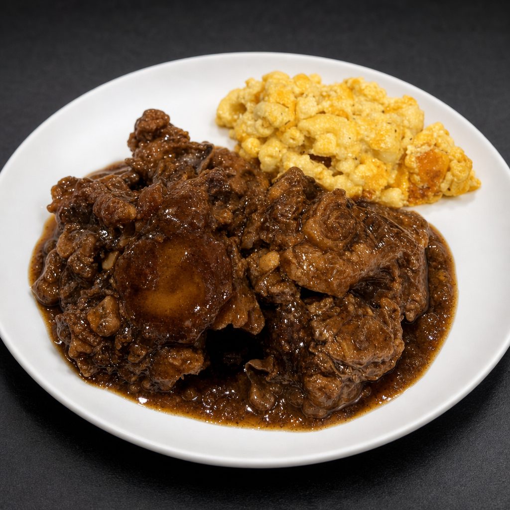 Oxtails with 1 Side.