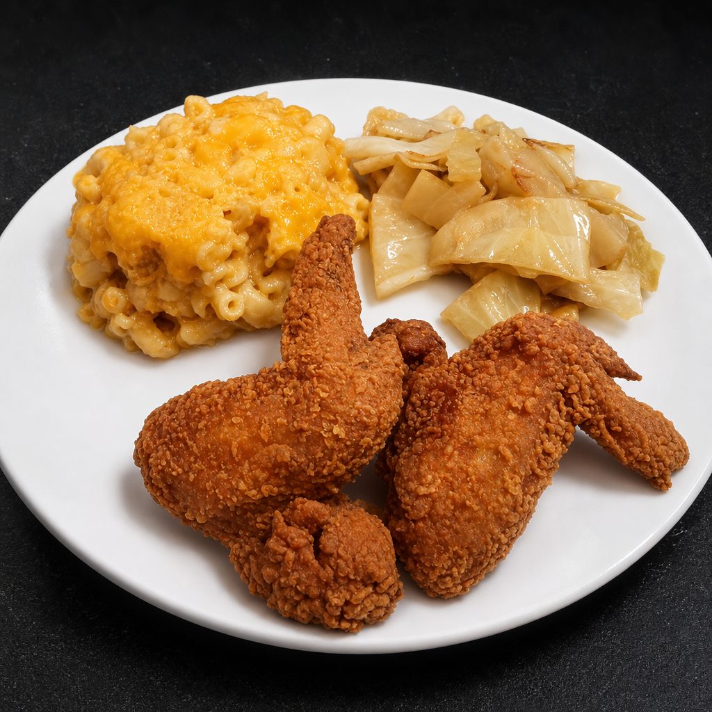 Chicken with 2 Sides.