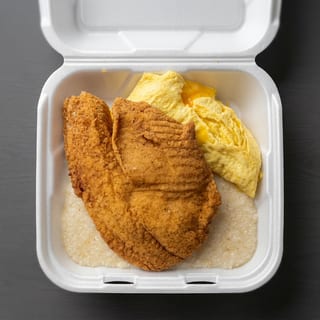 Large Tilapia W/Grits