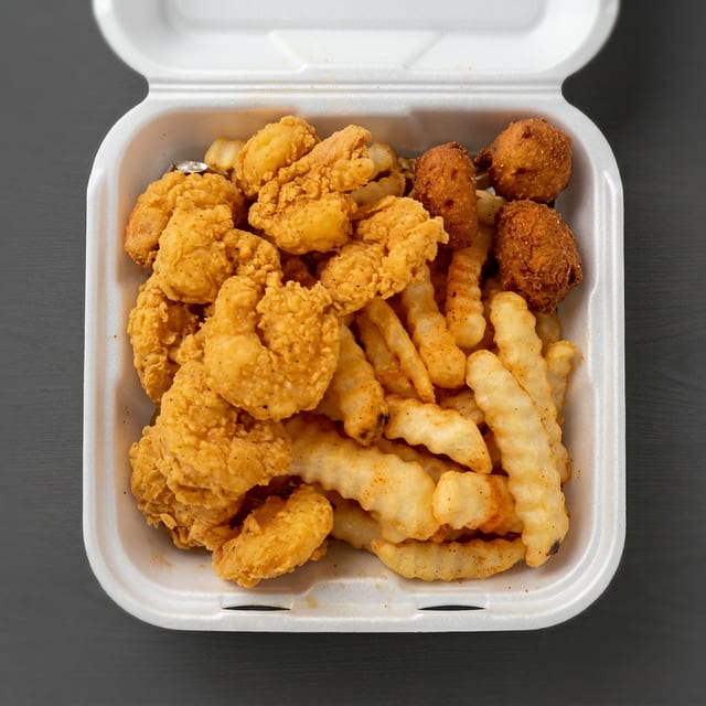 8pc Shrimp & Fries.