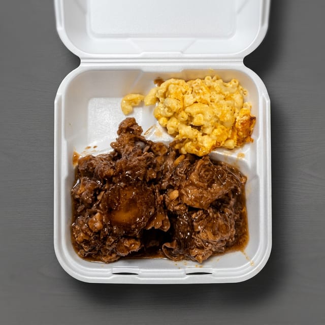 Oxtails with 1 Side.