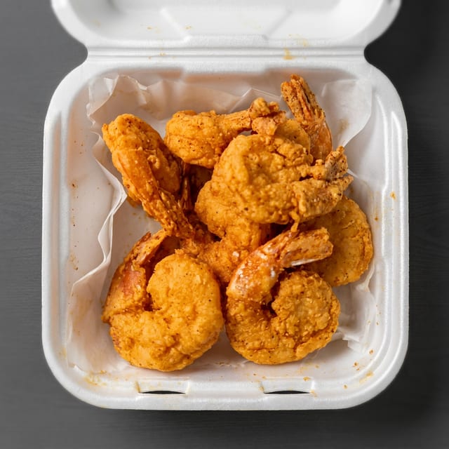 Fried Shrimp with 1 Side.
