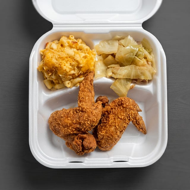 Chicken with 2 Sides.